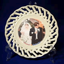 結婚記念飾り皿